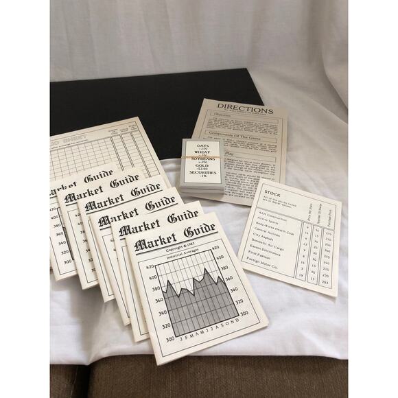 Vintage Wall Street Board Game - Picture 5 of 6